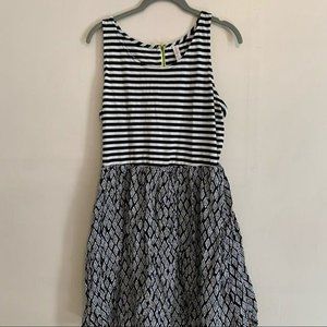 Black and White Dress
